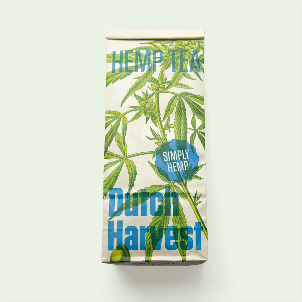 Dutch Harvest Simply Hemp biologische hennepthee, puur en cafeïnevrij